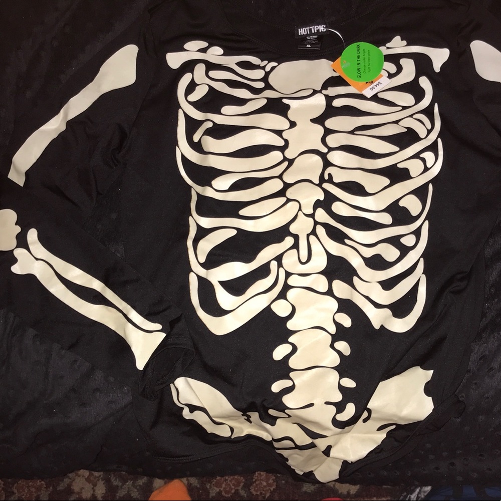 Skeleton bodysuit